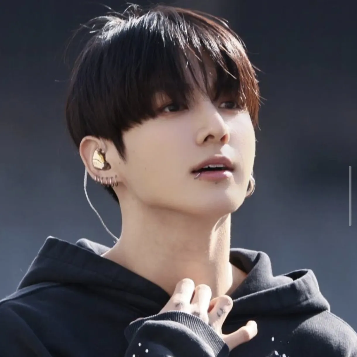 A moment captured by Jungkook (BTS)'s fan