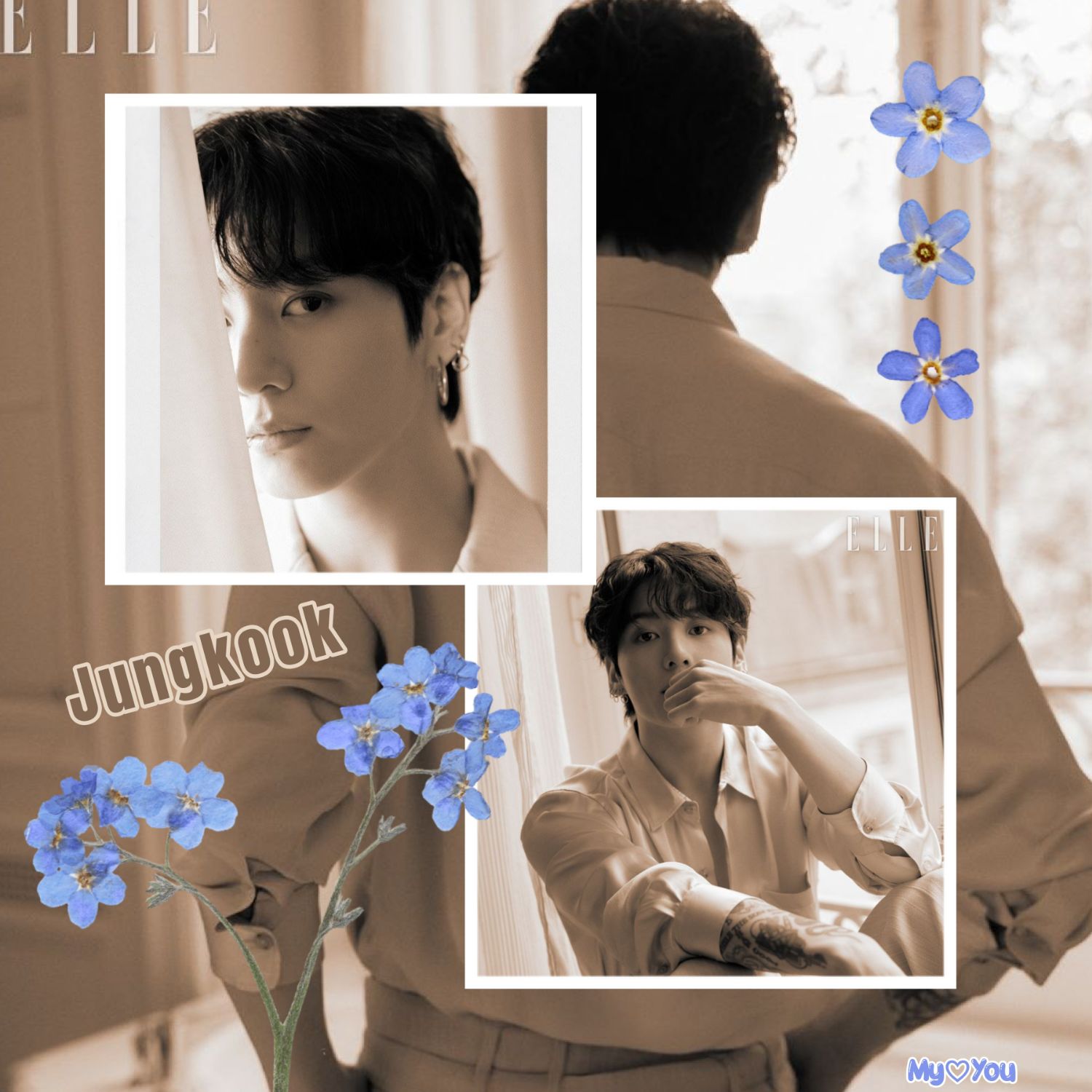 A moment captured by Jungkook (BTS)'s fan