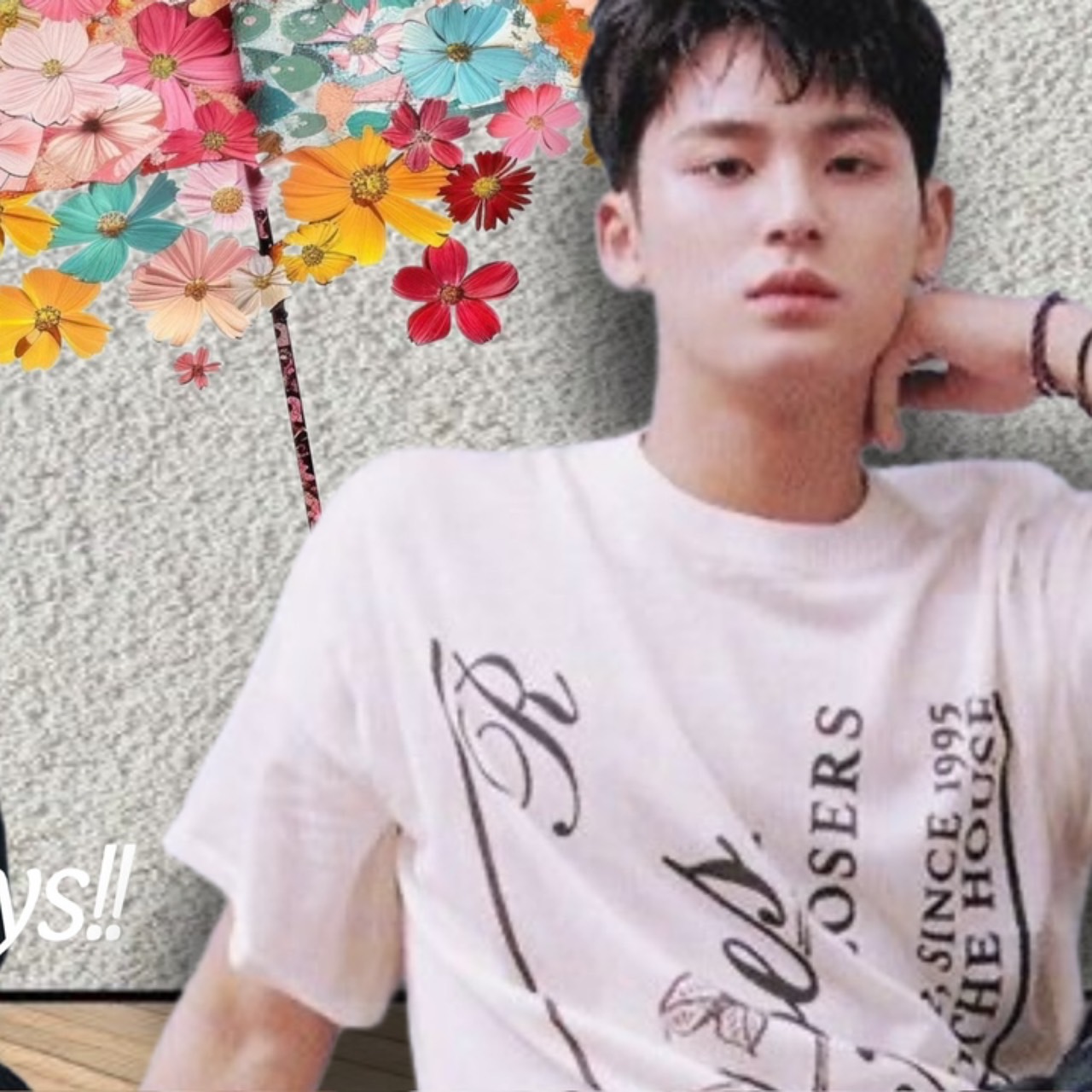 Recent activity shot of Mingyu (SEVENTEEN)