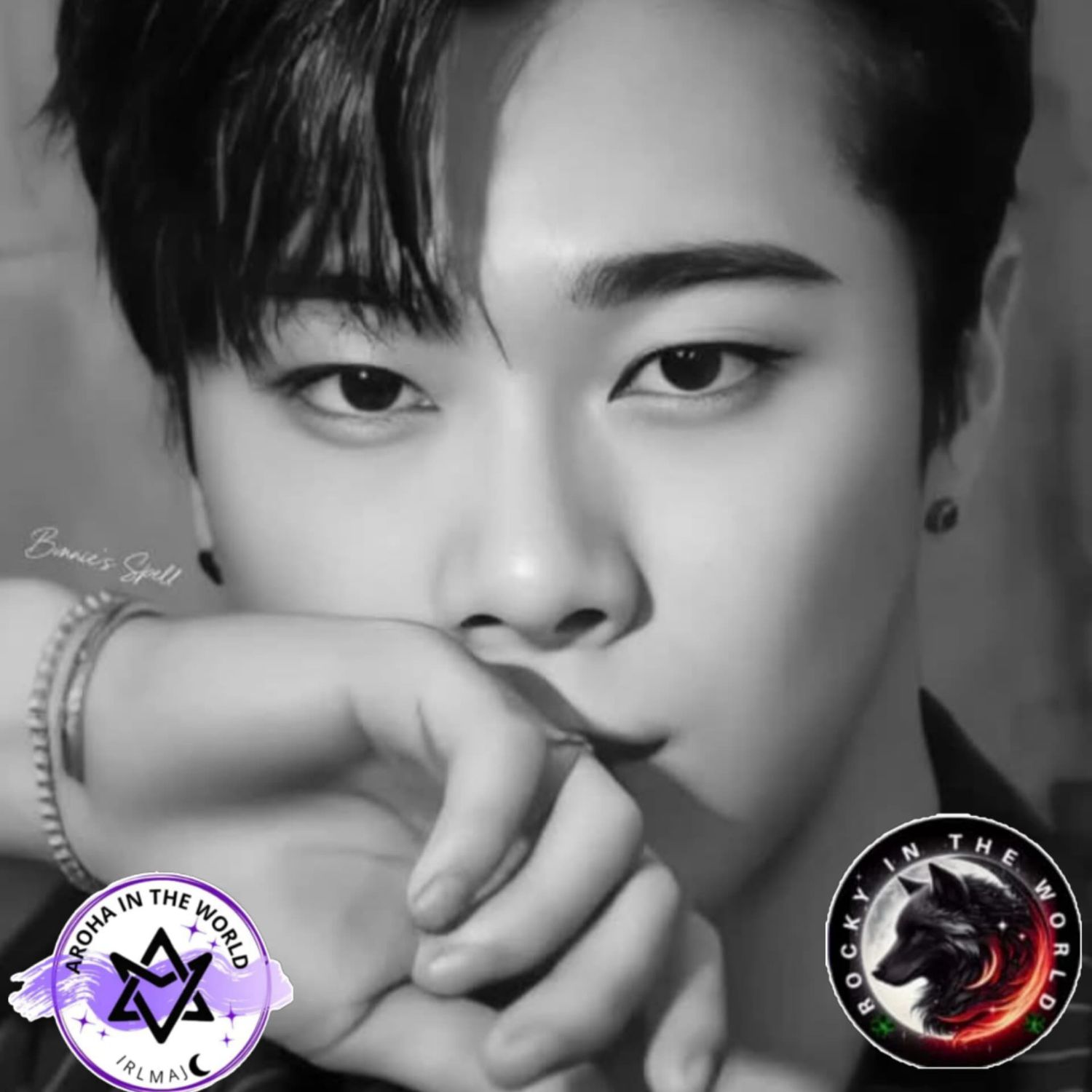 A moment captured by Moonbin (ASTRO)'s fan