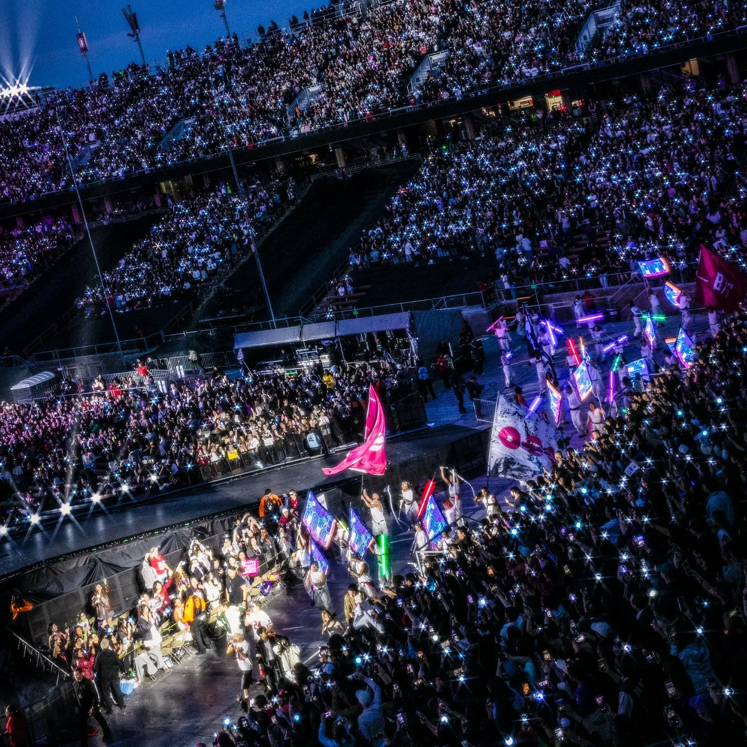 Recent activity shot of BTS