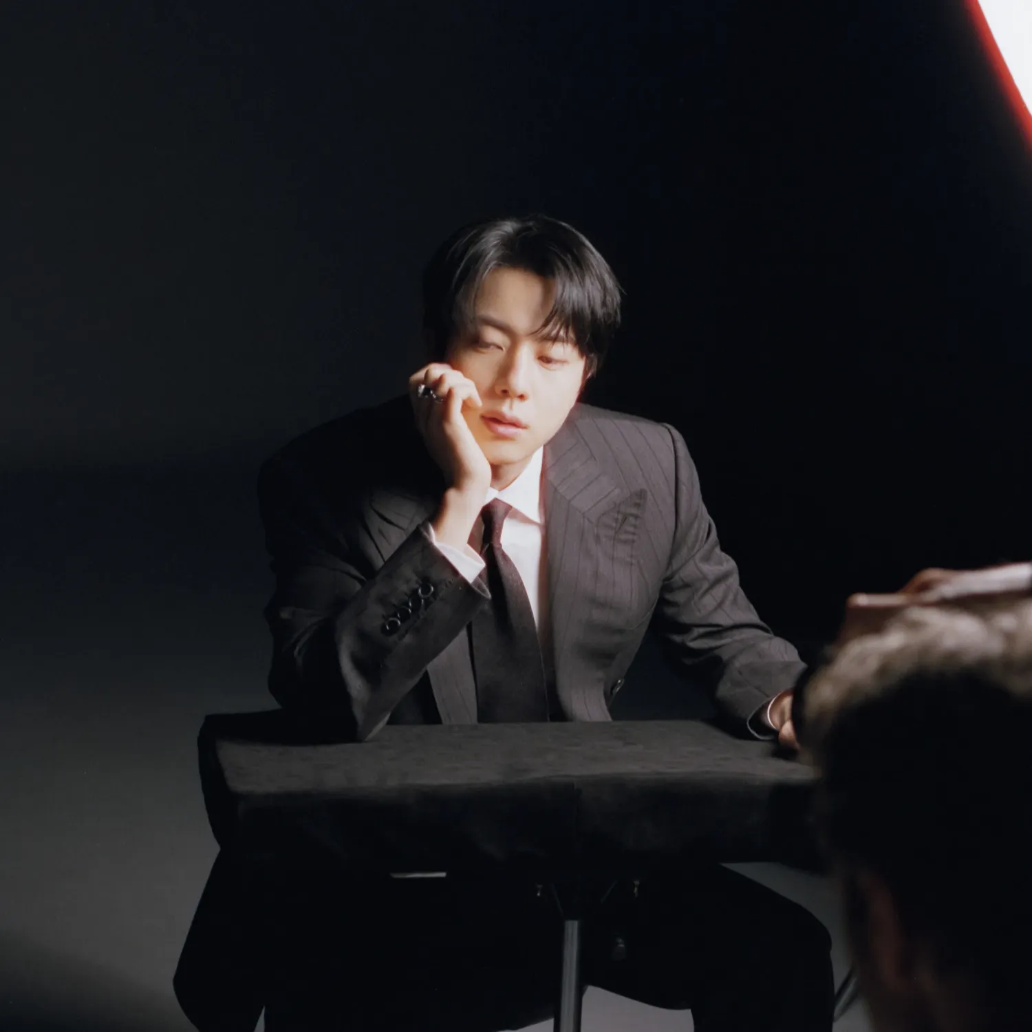 A moment captured by Jin (BTS)'s fan