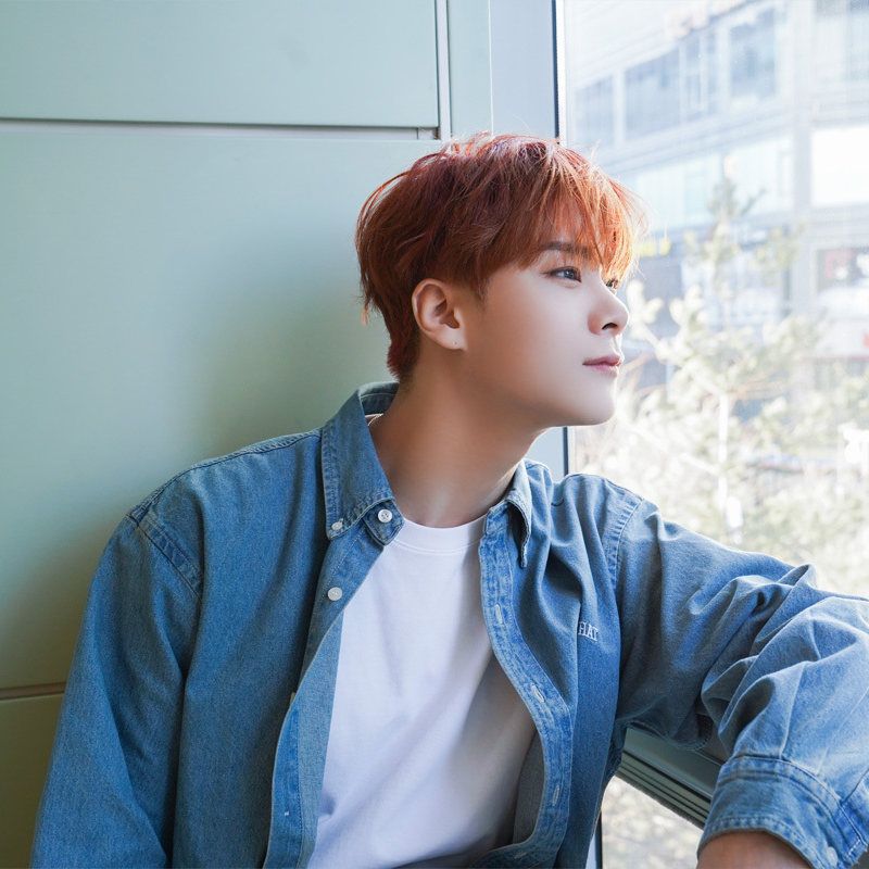 Recent activity shot of Moonbin (ASTRO)