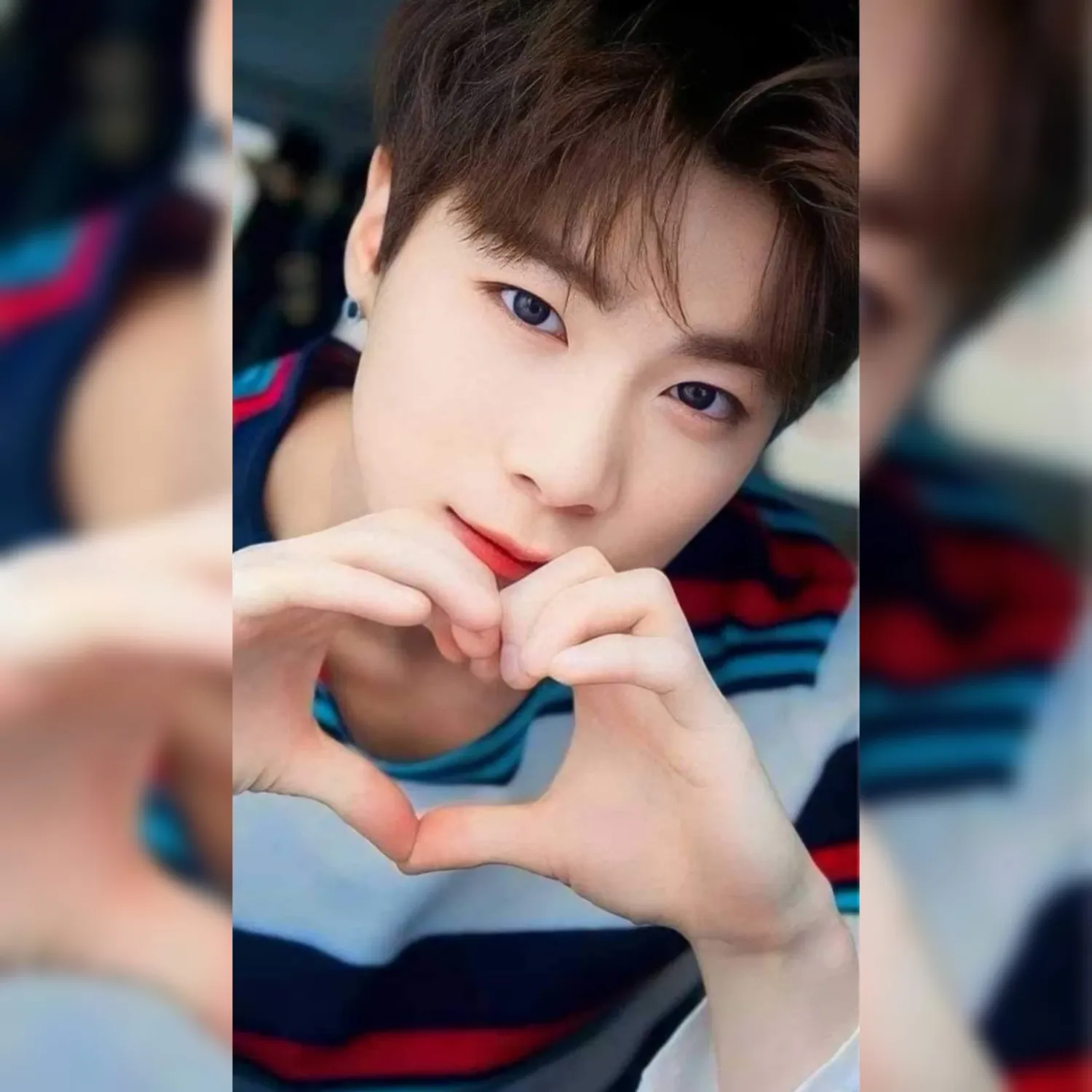 A moment captured by Moonbin (ASTRO)'s fan