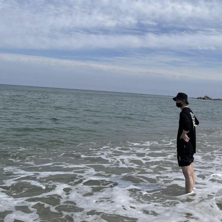 A moment captured by Moonbin (ASTRO)'s fan