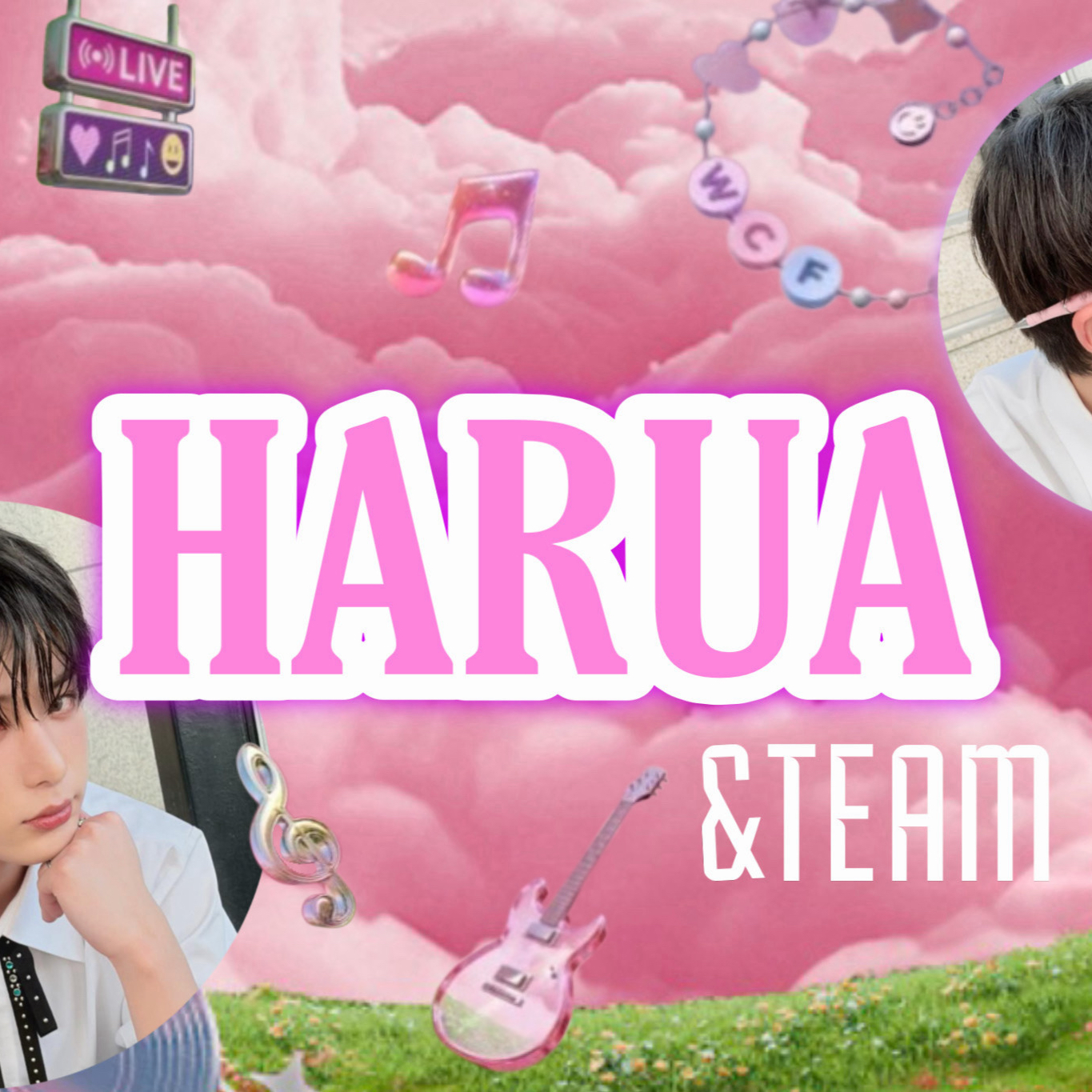 A moment captured by Harua (&TEAM)'s fan