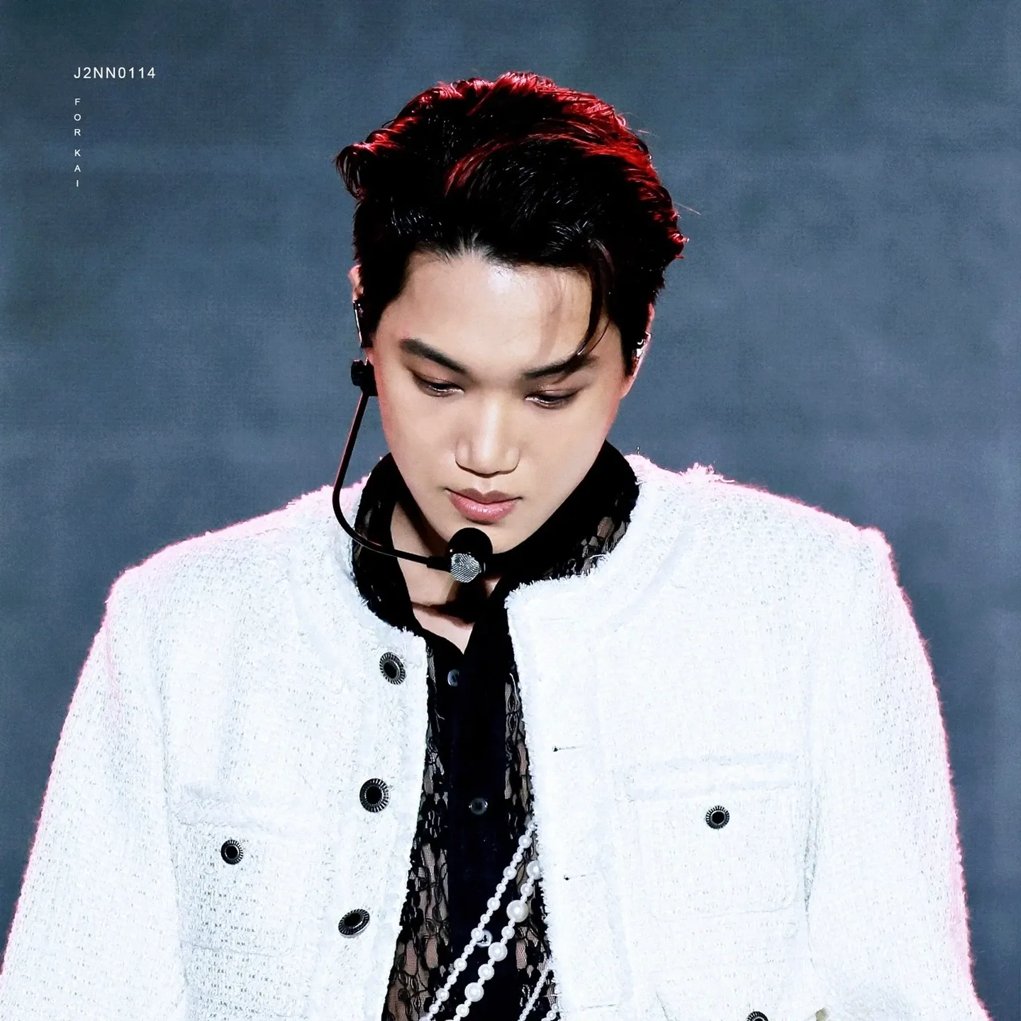 Recent activity shot of Kai (EXO)
