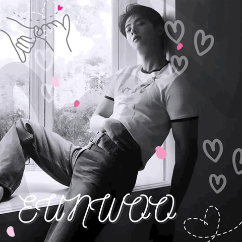 A moment captured by Eunwoo (ASTRO)'s fan