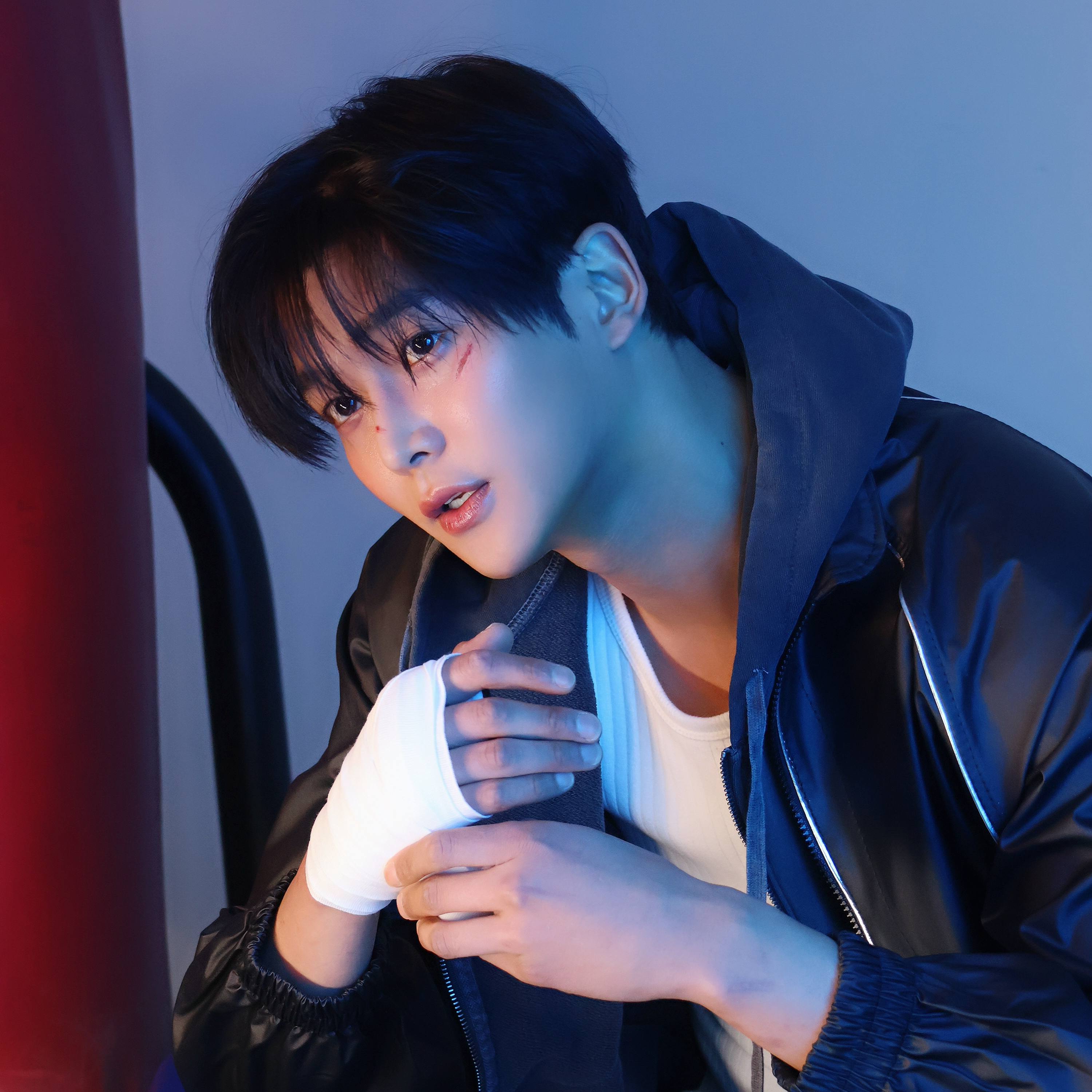 A moment captured by Rowoon's fan