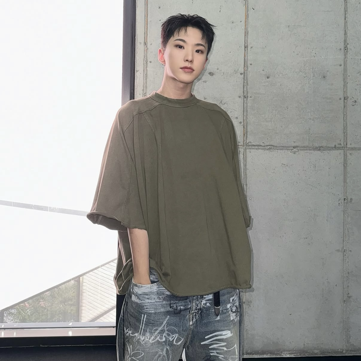 A moment captured by Hoshi (SEVENTEEN)'s fan