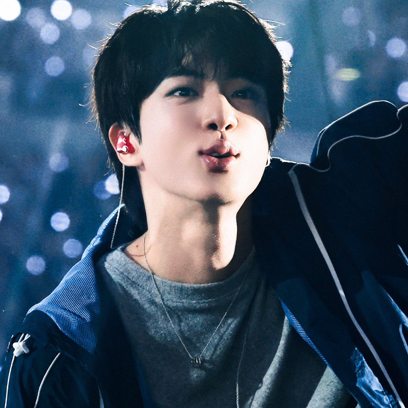 A moment captured by Jin (BTS)'s fan