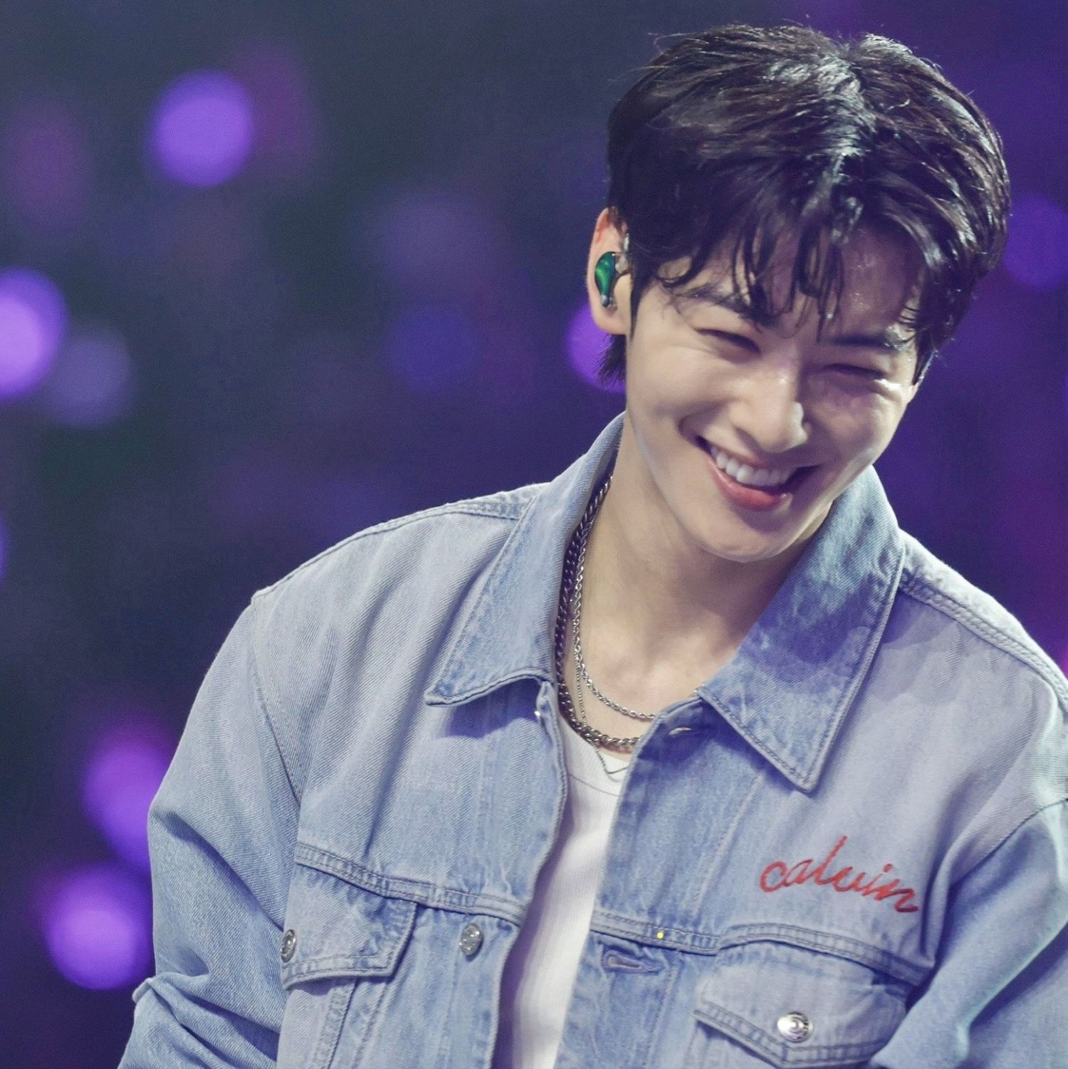 A moment captured by Eunwoo (ASTRO)'s fan