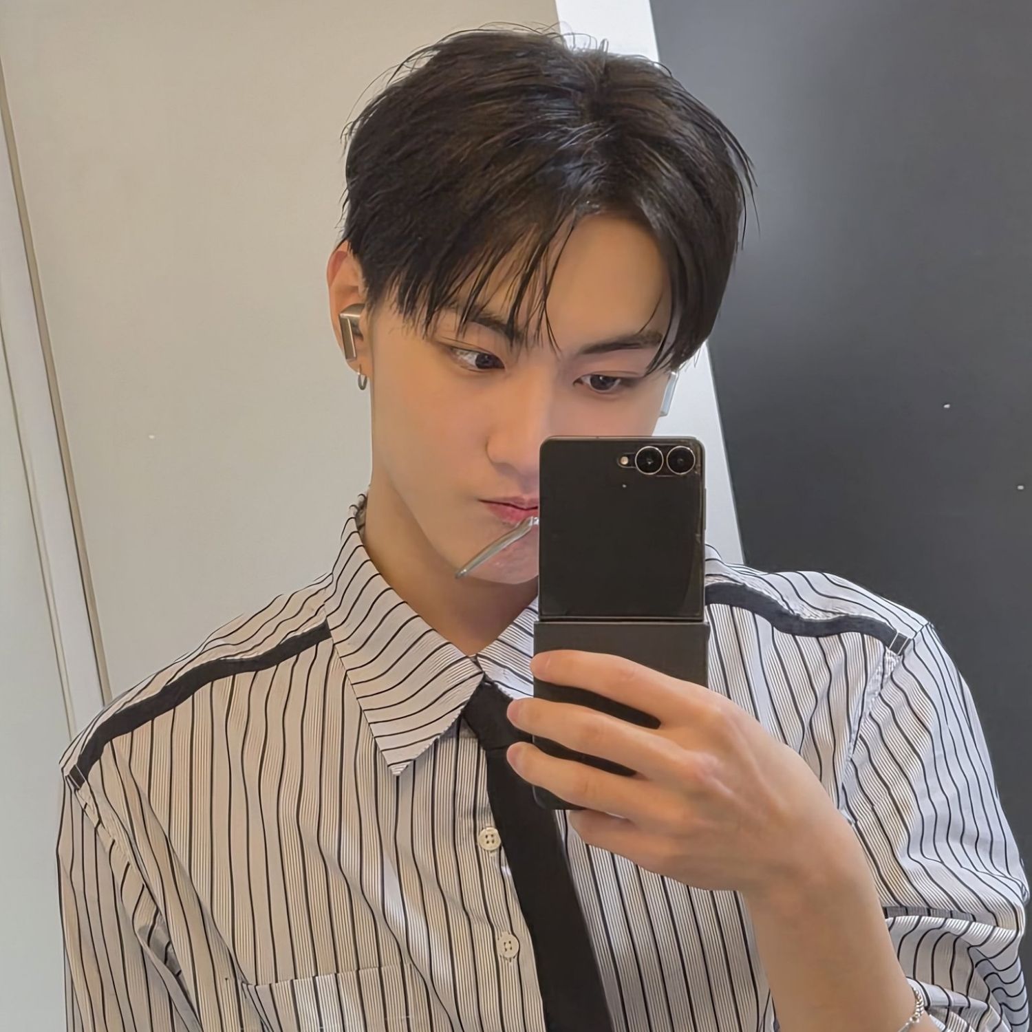 A moment captured by Jungwon (ENHYPEN)'s fan