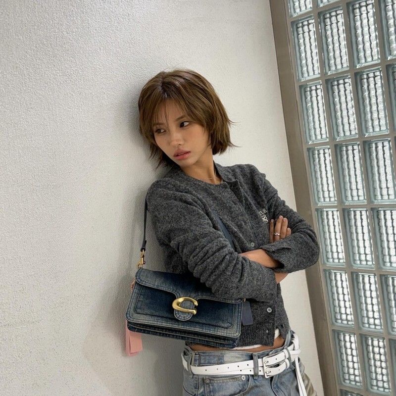Recent activity shot of Soyeon (i-dle)