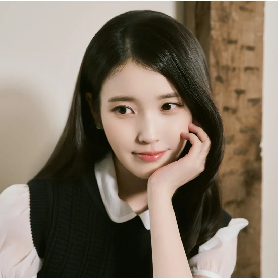 A moment captured by IU's fan