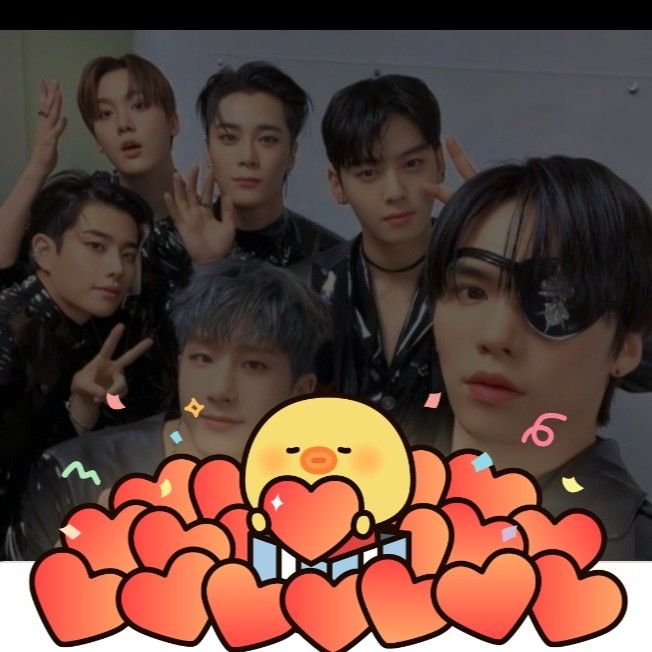 A moment captured by ASTRO's fan