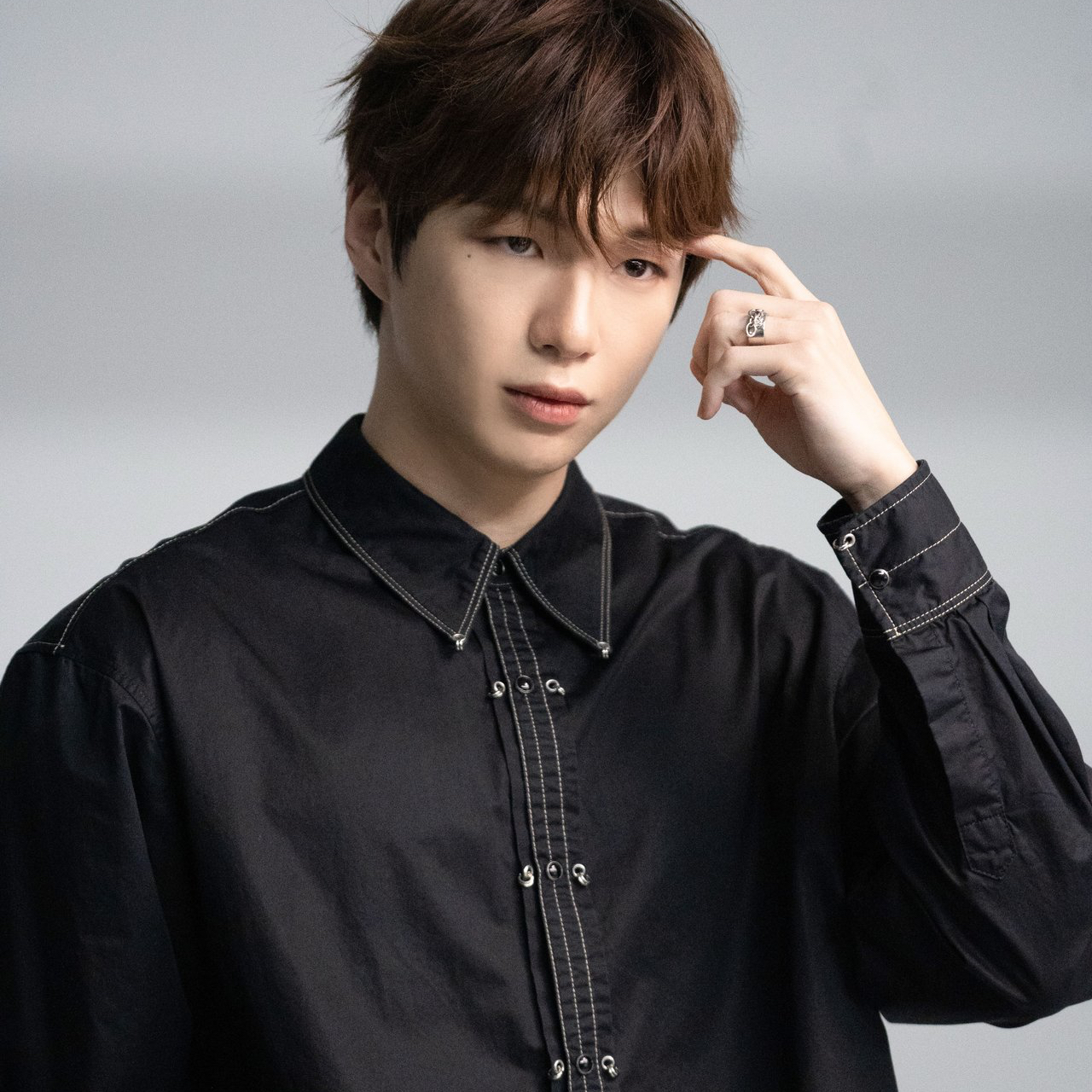 A moment captured by Kang Daniel's fan