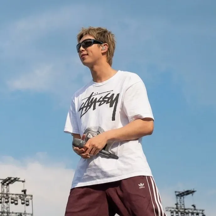 A moment captured by RM (BTS)'s fan