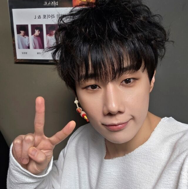 ソンギュ (INFINITE)の舞台裏ショット