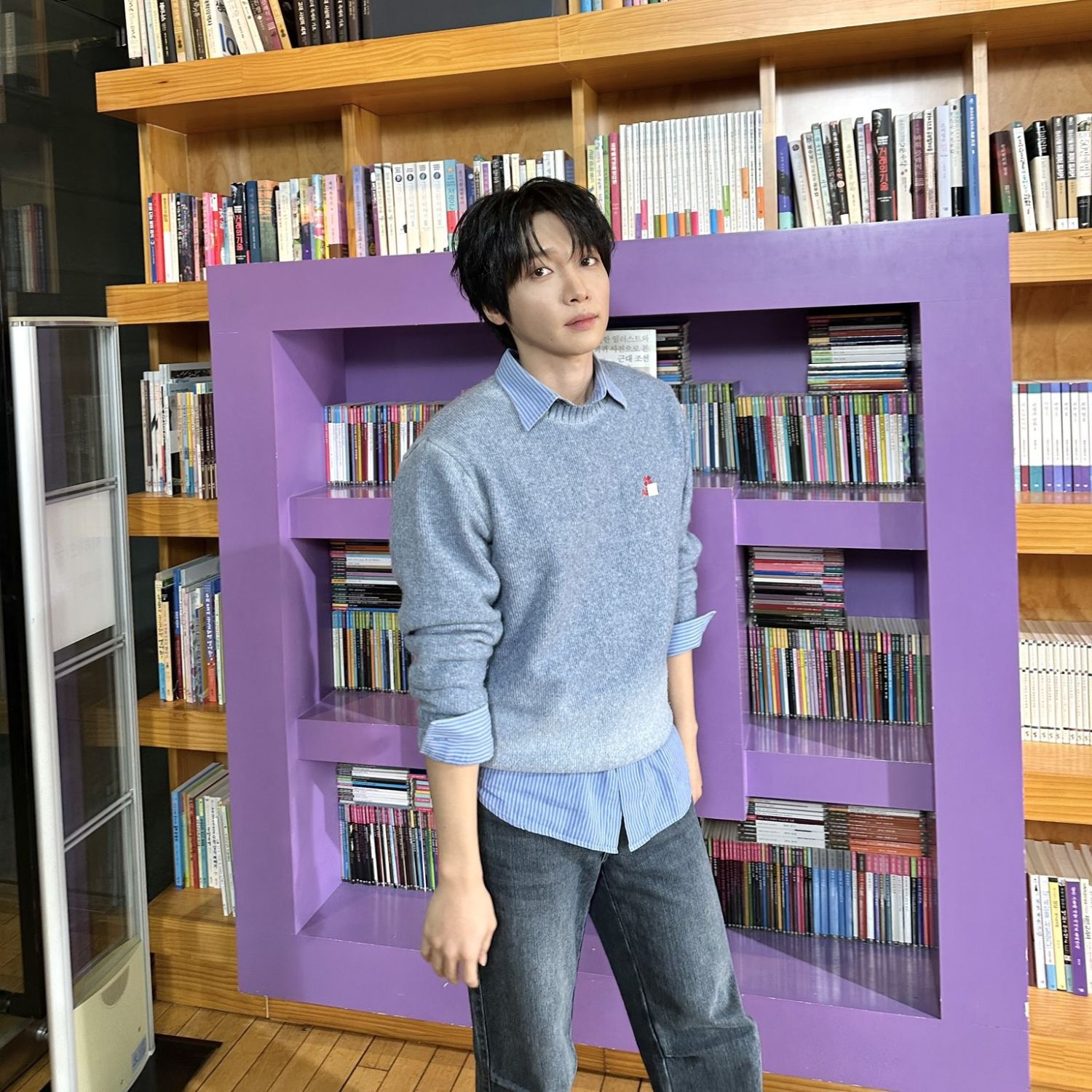 A moment captured by Jeong Sewoon's fan