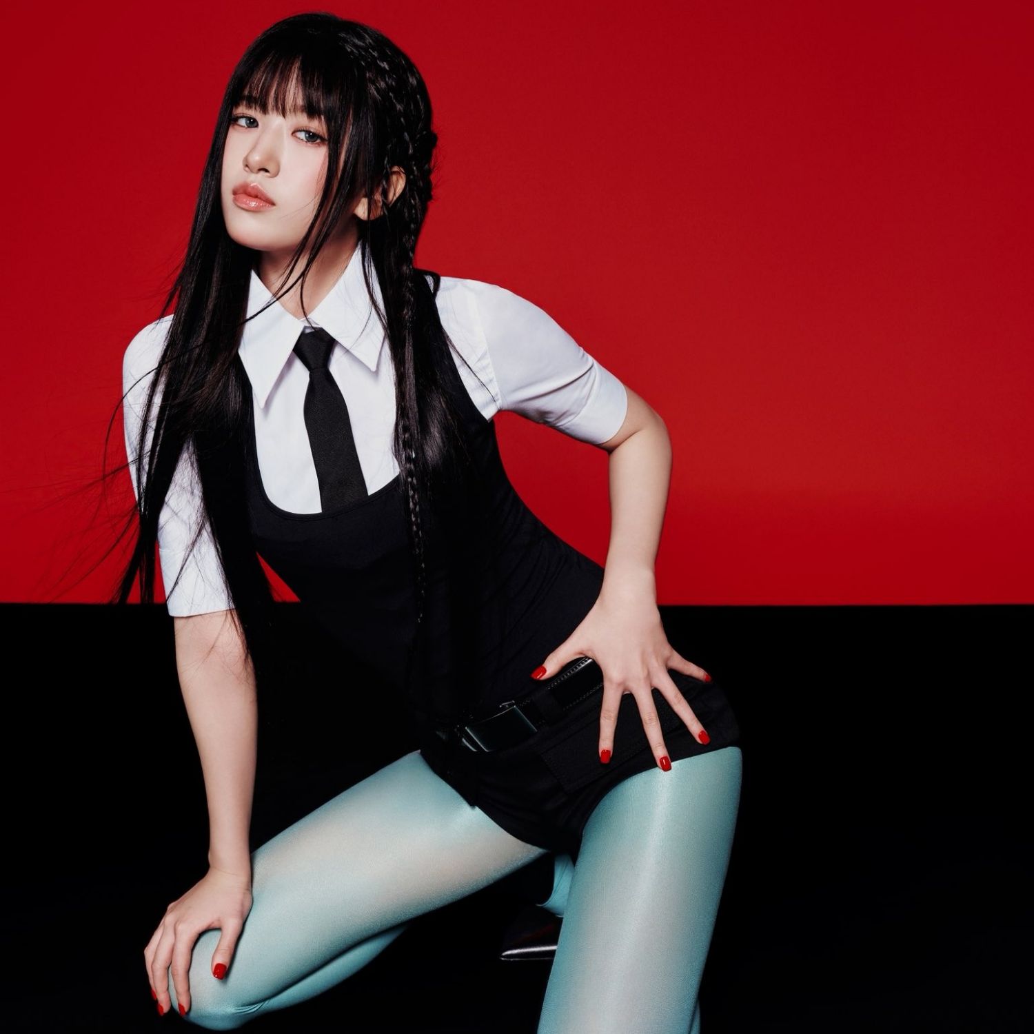 안유진 (IVE)의 비하인드 컷