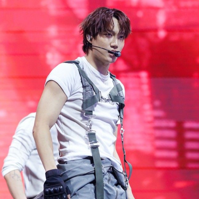 Recent activity shot of Kai (EXO)
