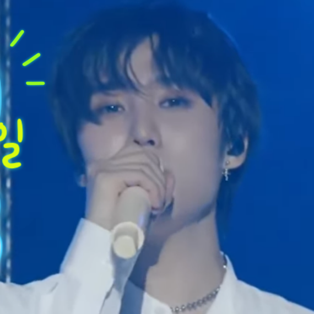 ヒョンジェ (THE BOYZ)の舞台裏ショット