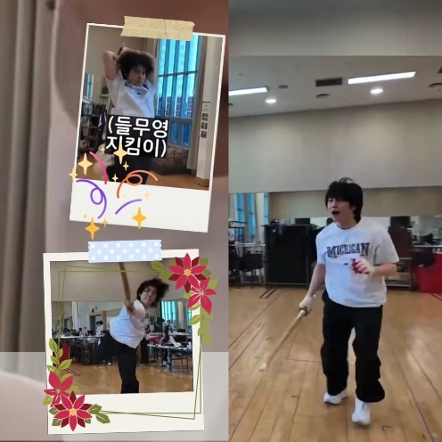 Behind-the-scenes cut of Sandeul (B1A4)