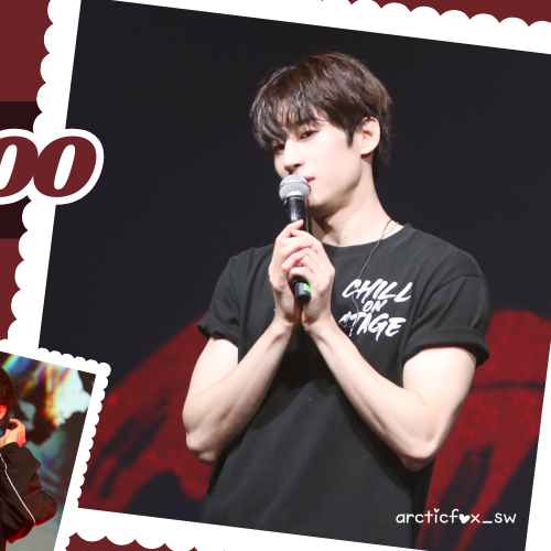 A moment captured by Han Seungwoo's fan