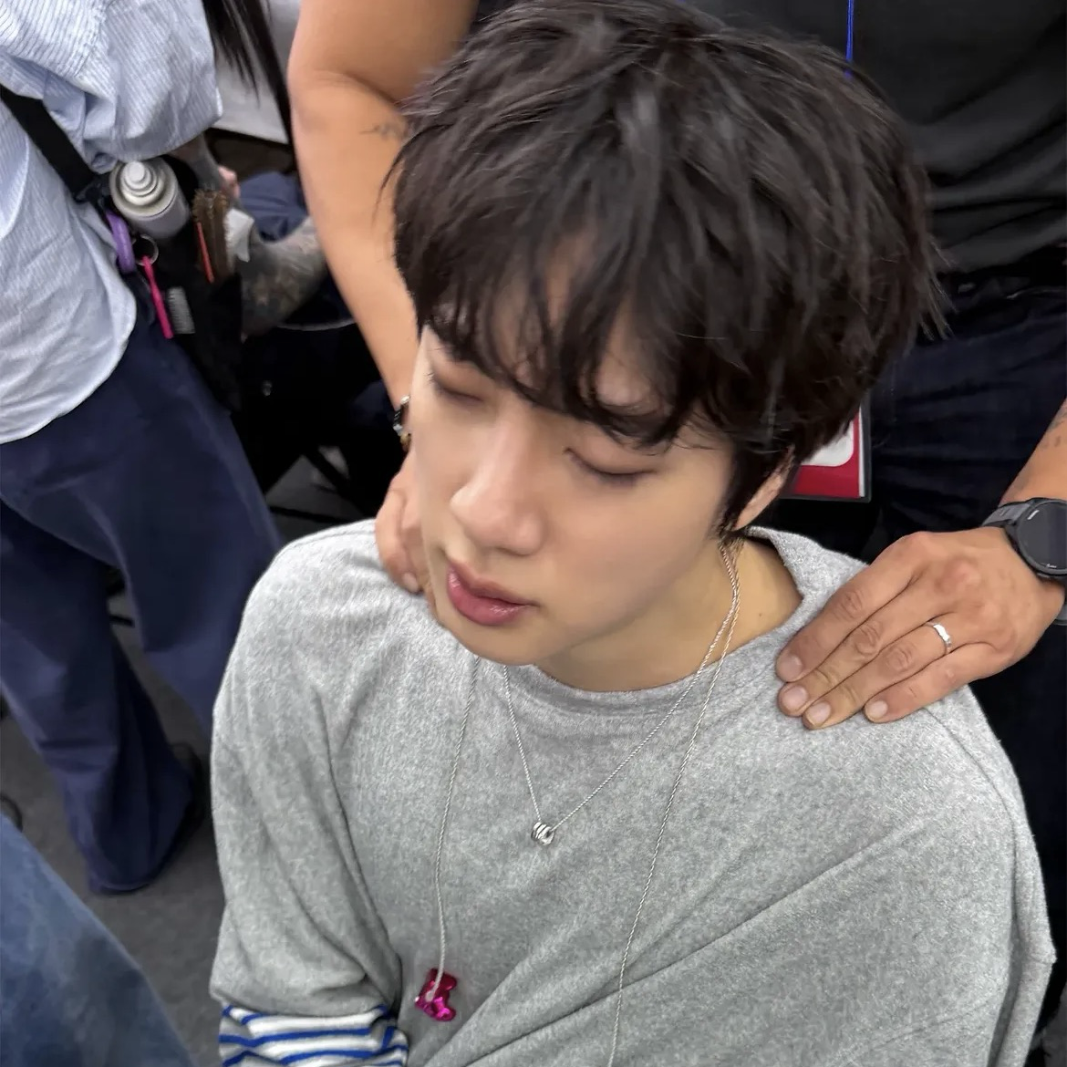 Potret di balik layar Jin (BTS)