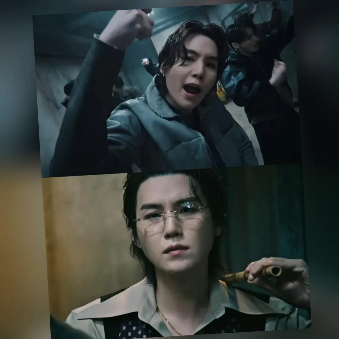 슈가 (방탄소년단)의 비하인드 컷