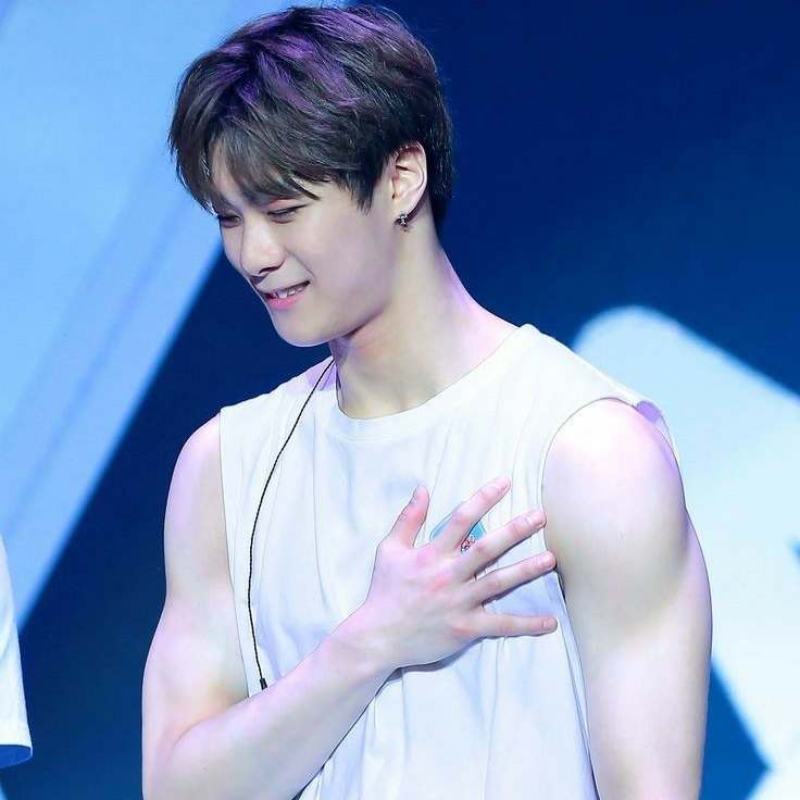 Recent activity shot of Moonbin (ASTRO)