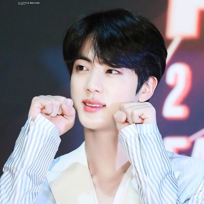A moment captured by Jin (BTS)'s fan