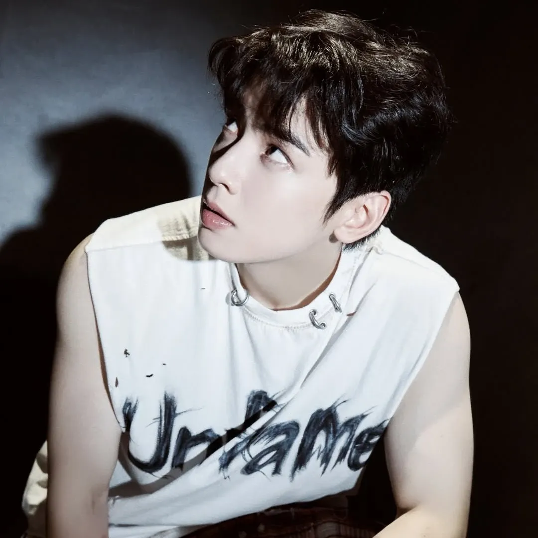 Recent activity shot of Eunwoo (ASTRO)