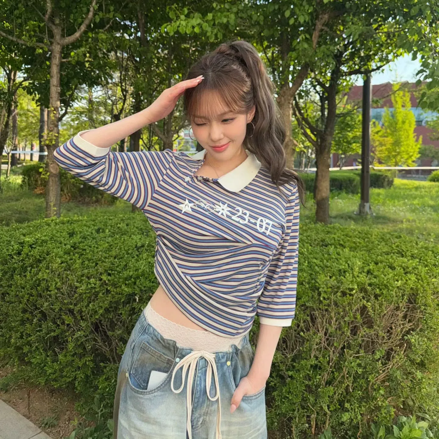 Recent activity shot of Kim Chaehyun (Kep1er)