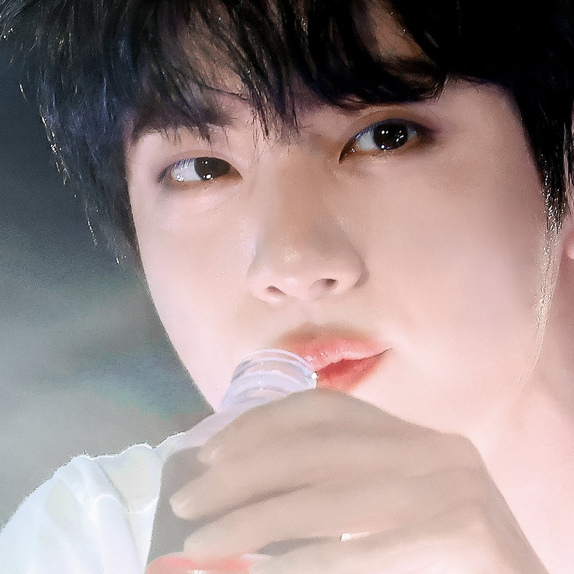 A moment captured by Jin (BTS)'s fan