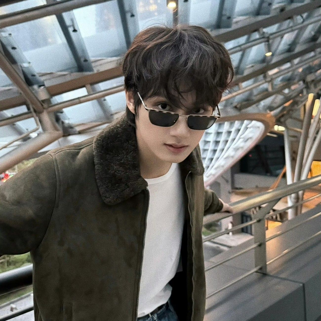 Recent activity shot of Jun (SEVENTEEN)