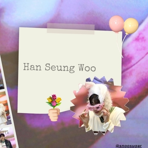 Recent activity shot of Han Seungwoo