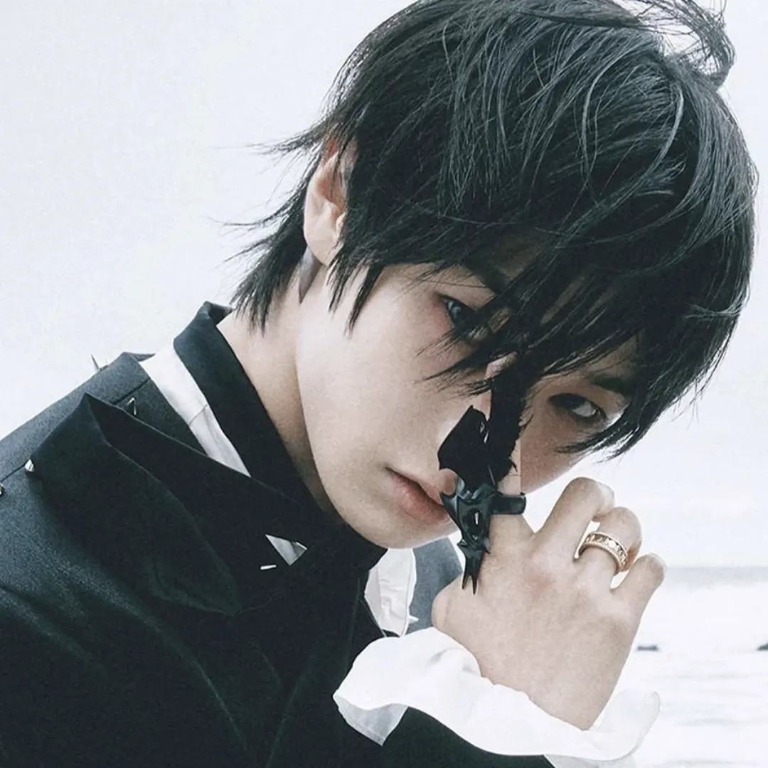 A moment captured by Stray Kids's fan