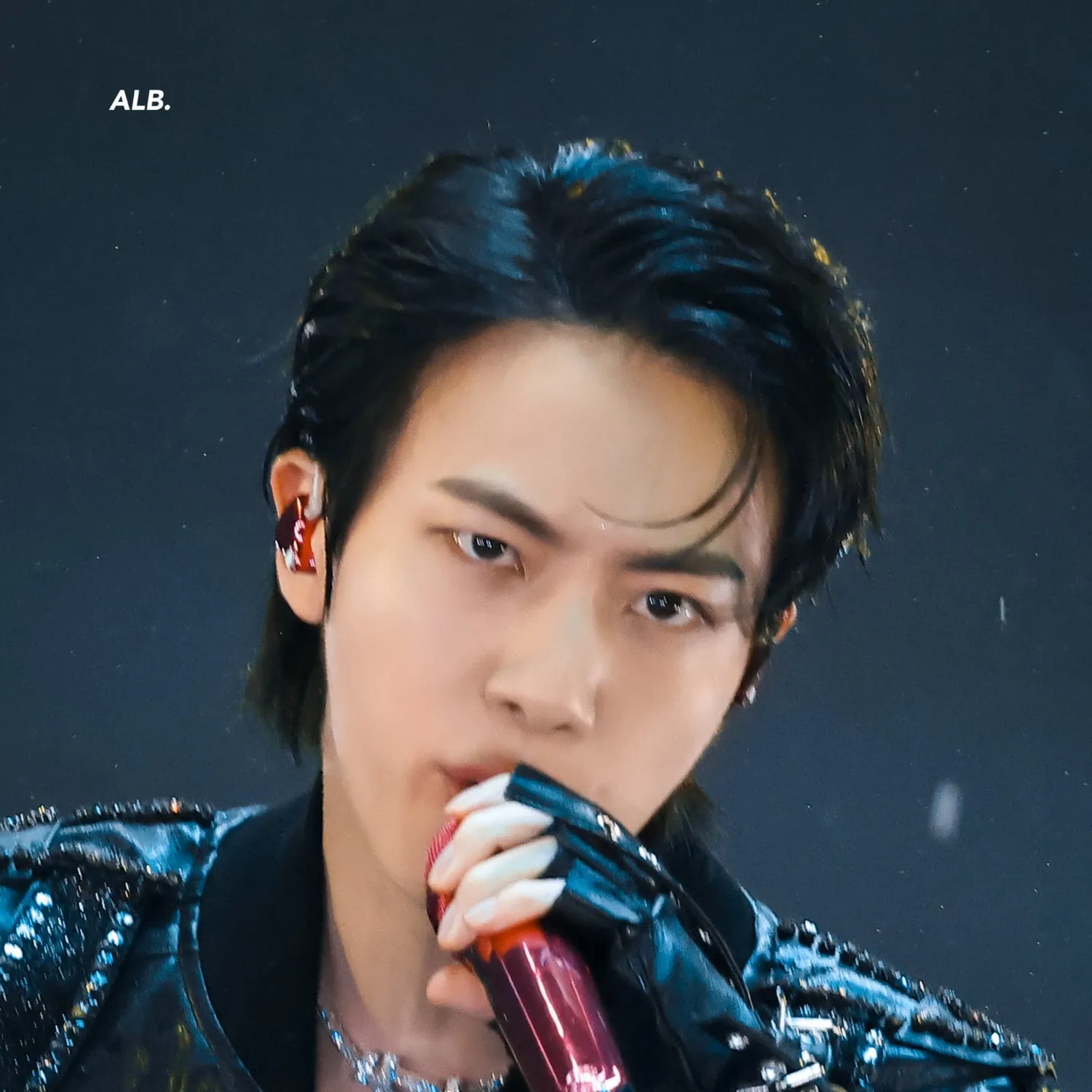 A moment captured by Jin (BTS)'s fan