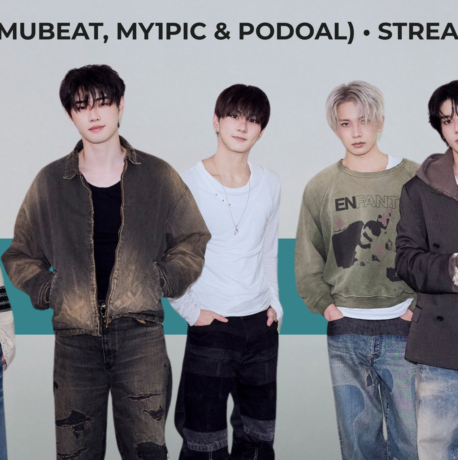 ENHYPENの舞台裏ショット