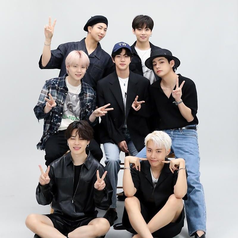 BTSの舞台裏ショット