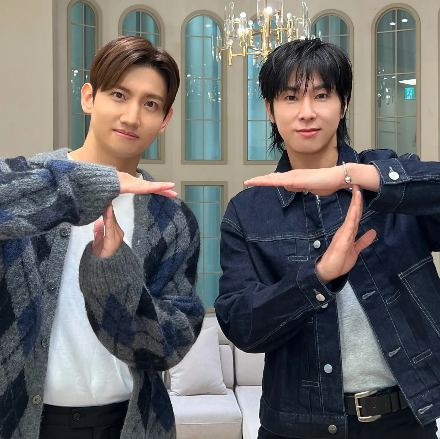 Momen yang diabadikan oleh penggemar TVXQ
