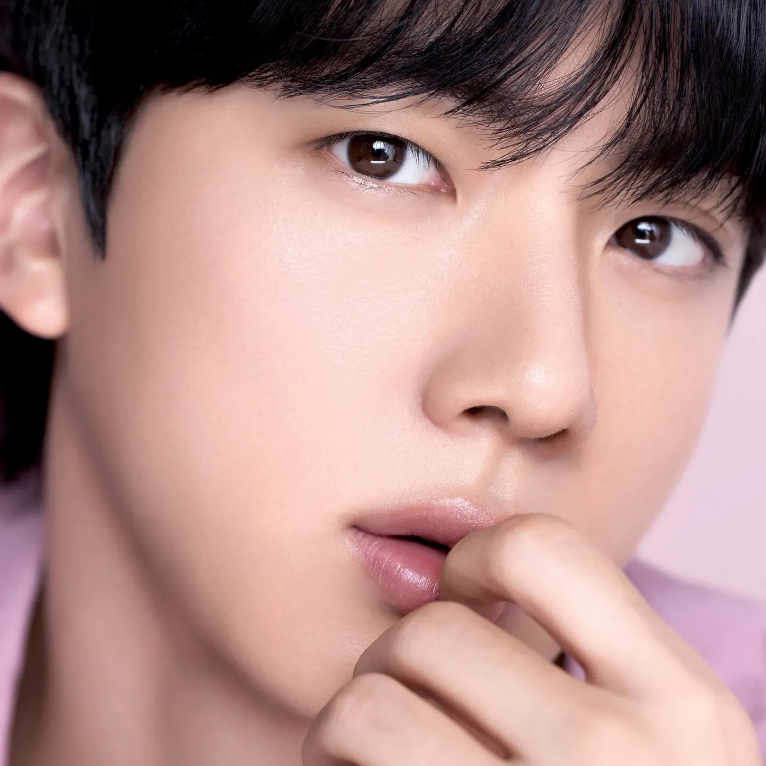 Recent activity shot of Jin (BTS)