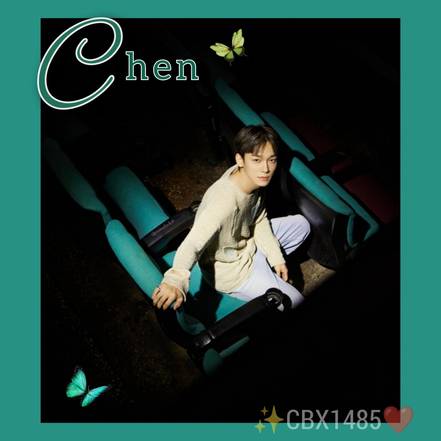 Behind-the-scenes cut of Chen (EXO)
