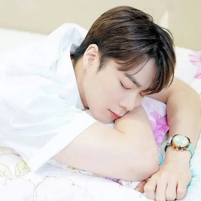 Recent activity shot of Moonbin (ASTRO)