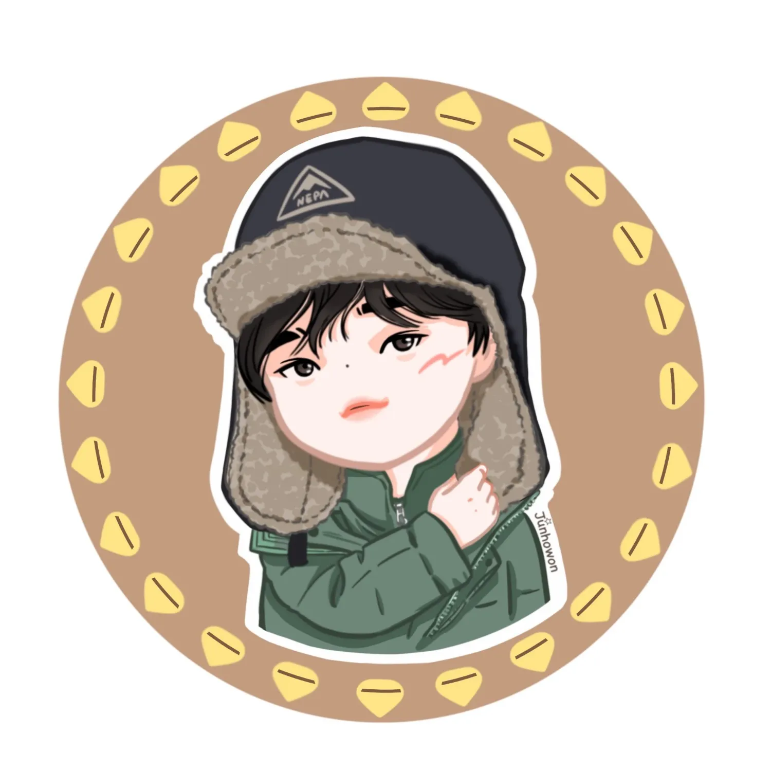 Recent activity shot of Junho (2PM)