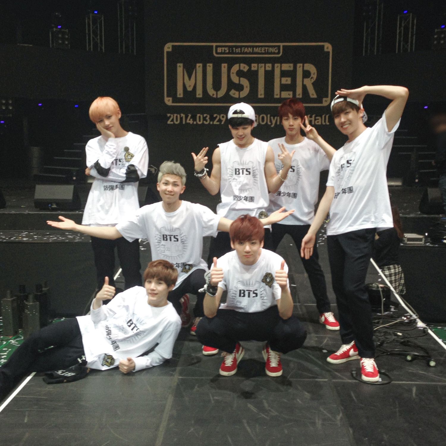 防彈少年團的最新照片