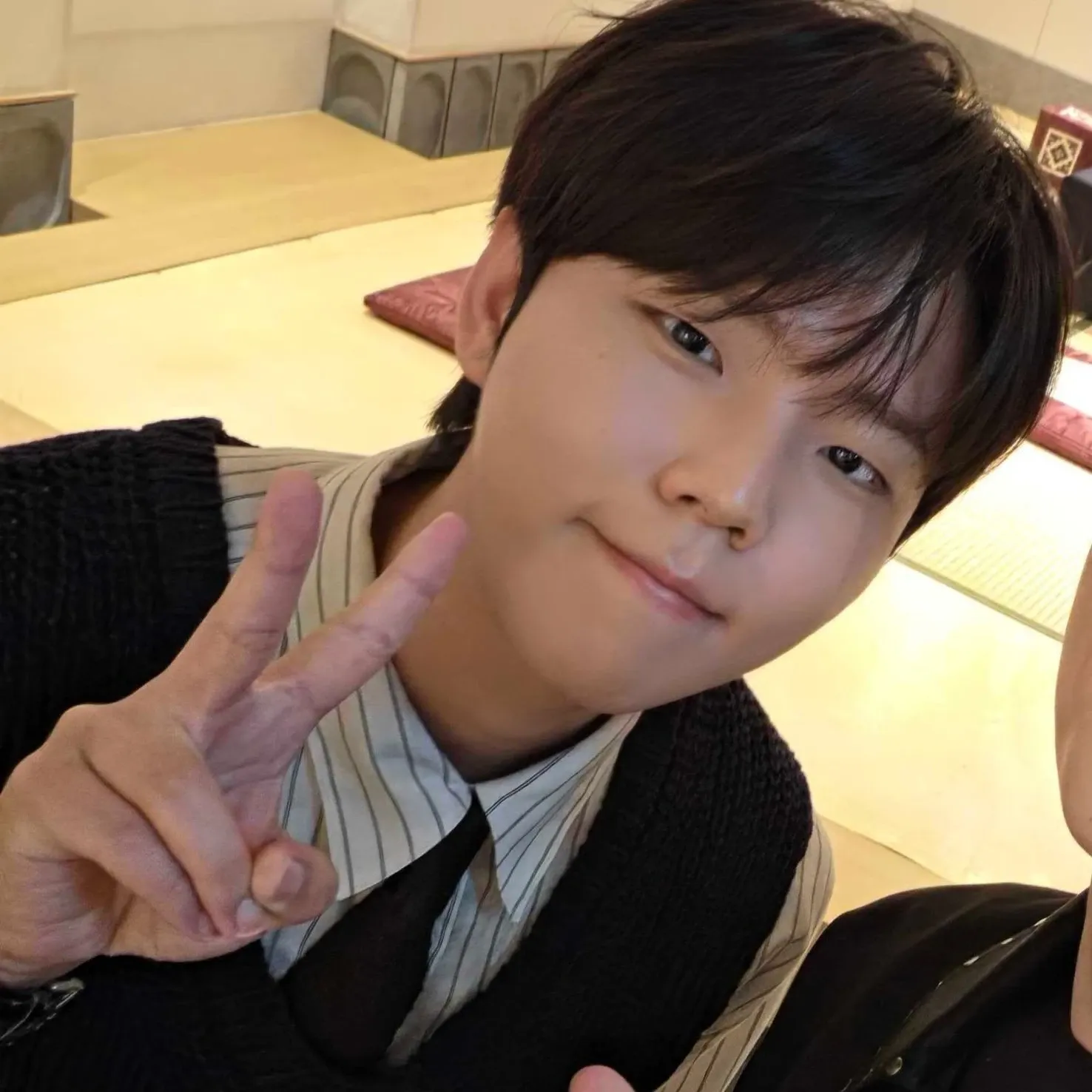 Behind-the-scenes cut of Jung Seunghwan