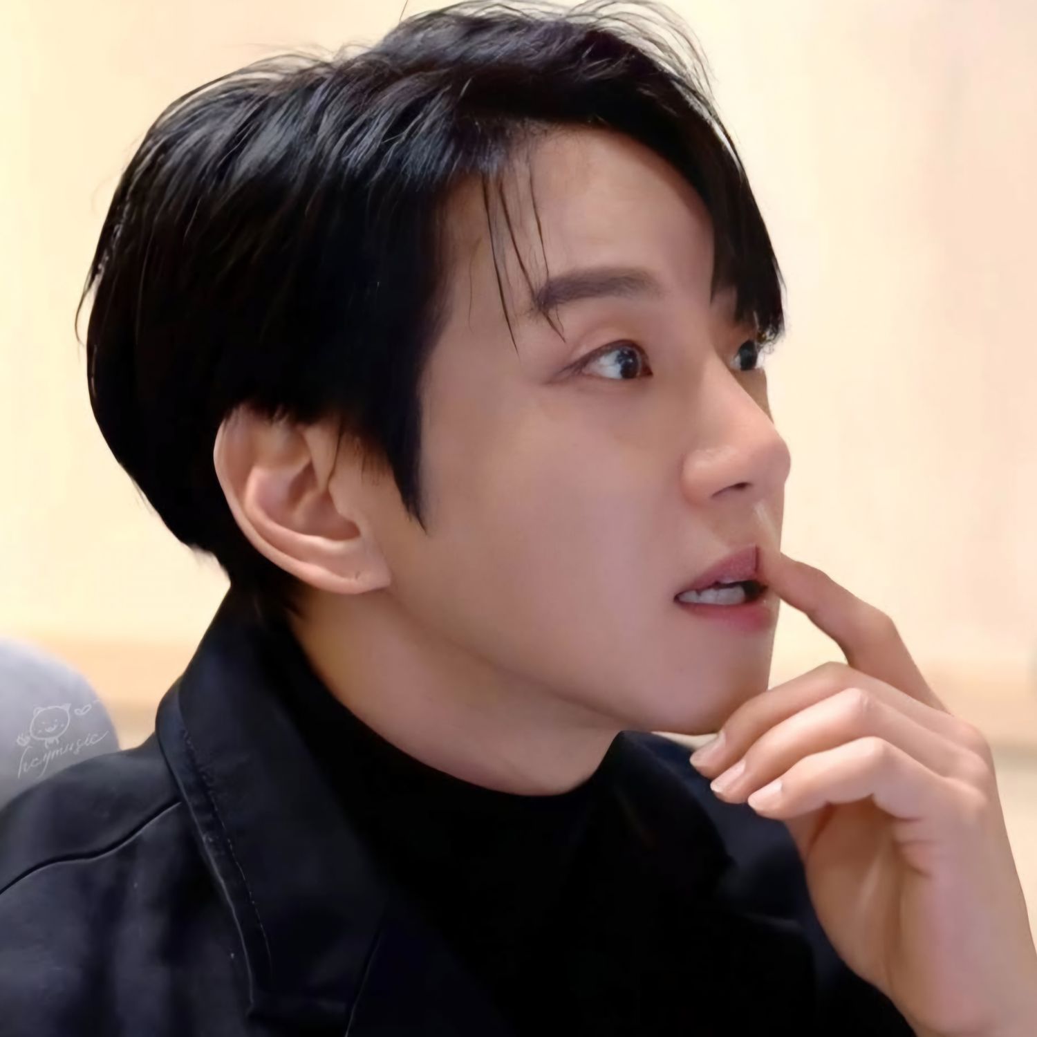 A moment captured by Hwang Chiyeol's fan